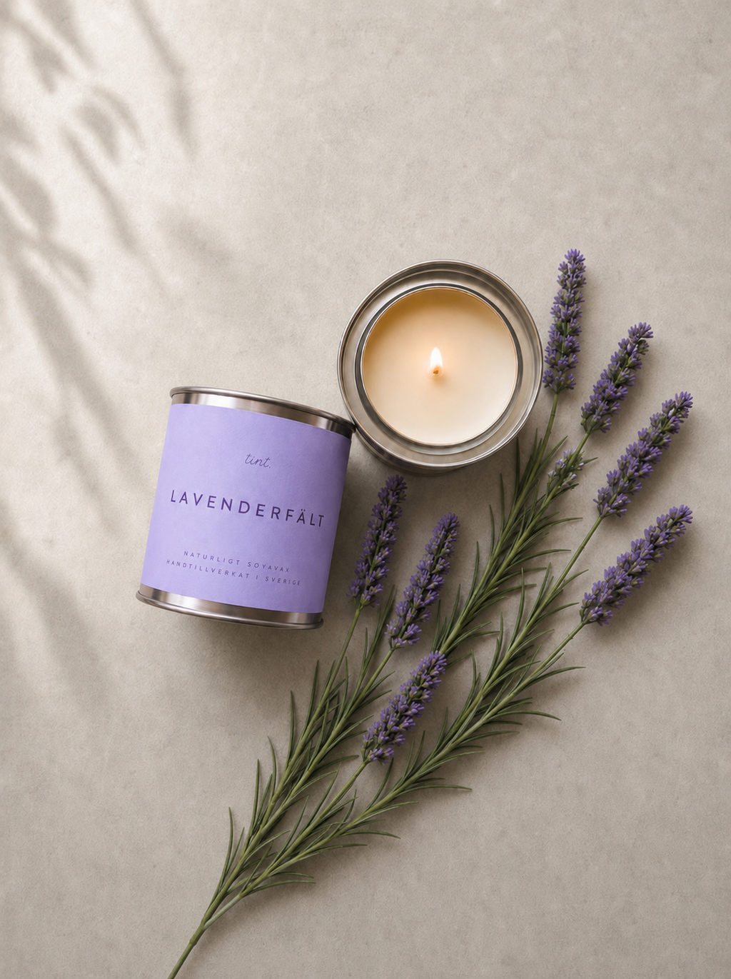 Handgjort doftljus från soyavax | Tint Atelier