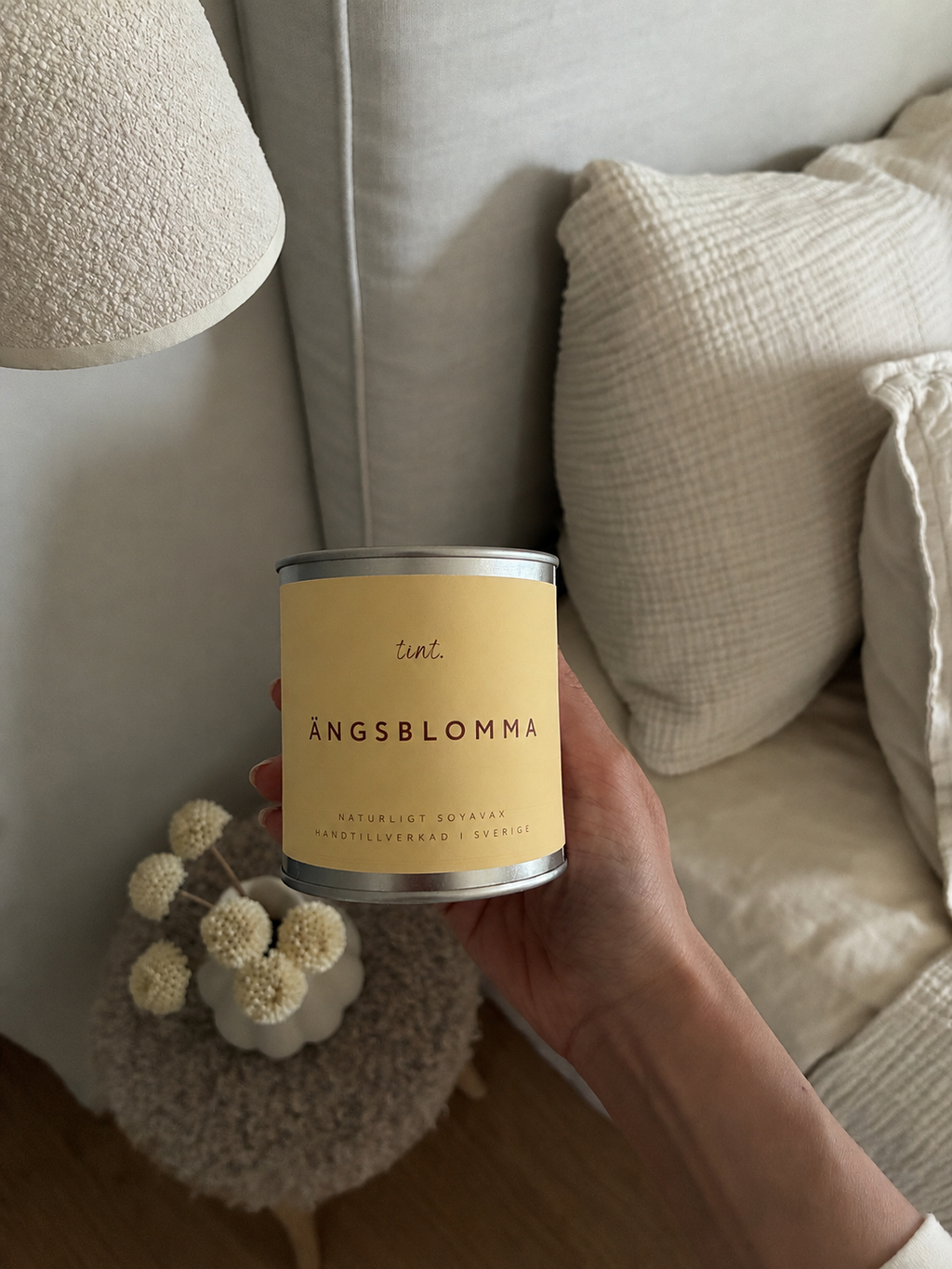 Ängsblomma - Handgjort doftljus från soyavax | Studio Tint