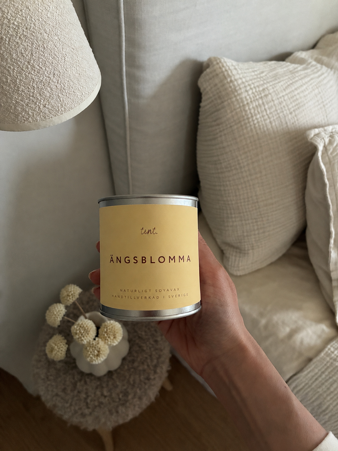 Ängsblomma - Handgjort doftljus från soyavax | Studio Tint