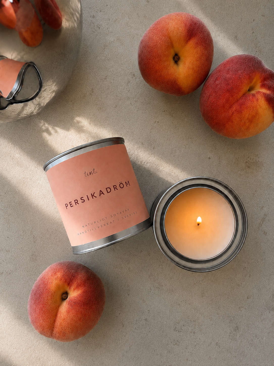Handgjort doftljus från soyavax | Tint Atelier